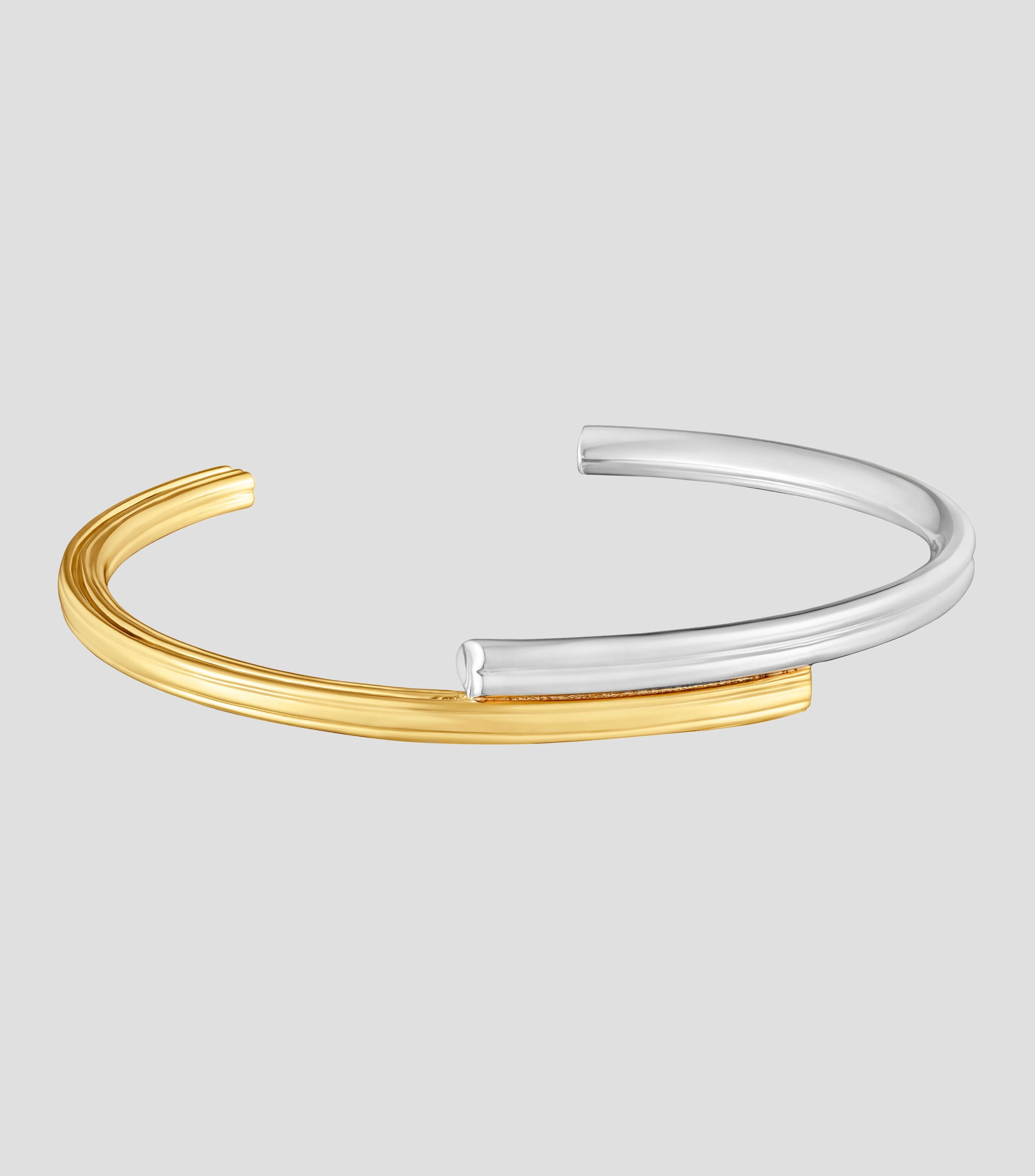 Brazalete abierto en plata .925 Tous 1950 Mujer